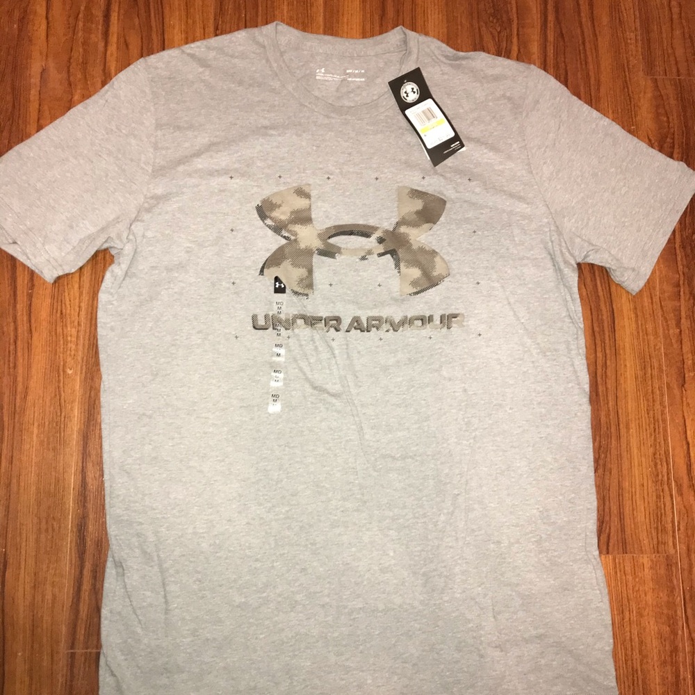 Under Armour Camo Logo SS